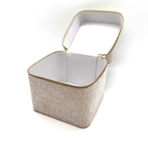 White Makeup Storage Organizer Box